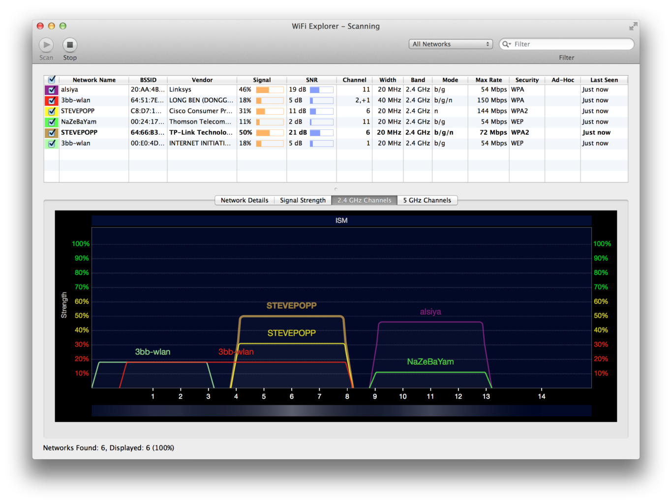 wifi explorer