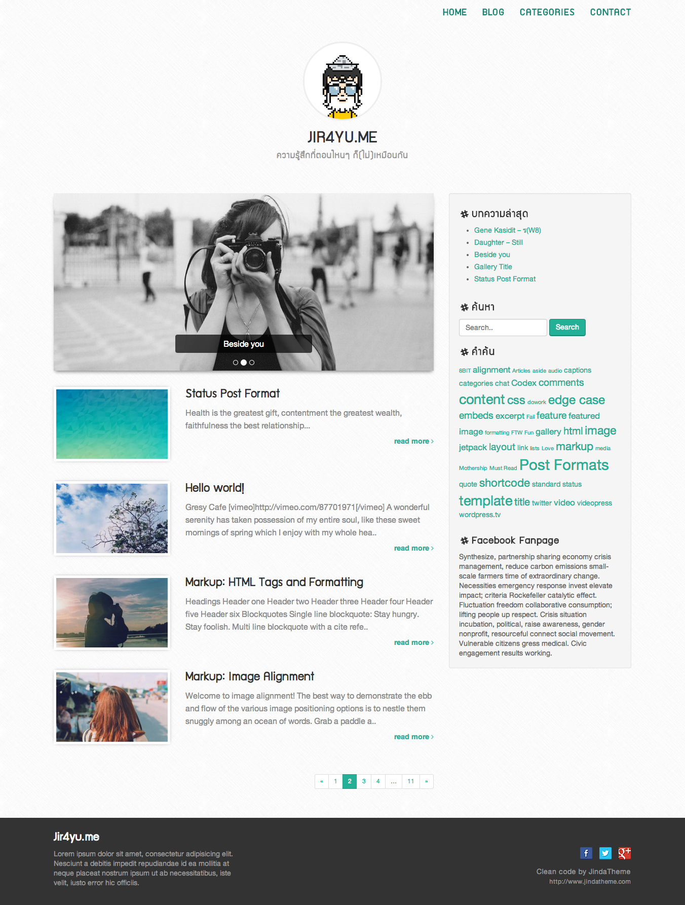 Jaturong Responsive WordPress Theme