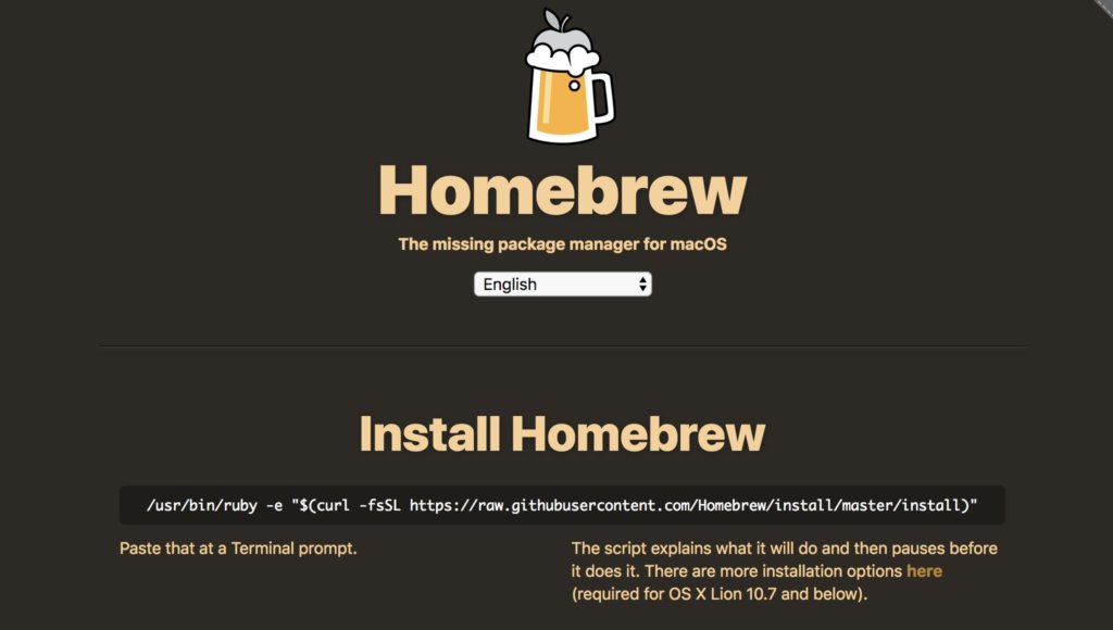 homebrew